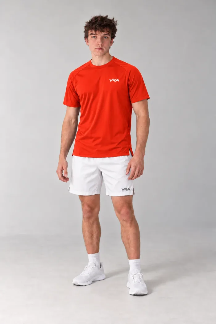 Vermelho + branco, conceito YRA Training