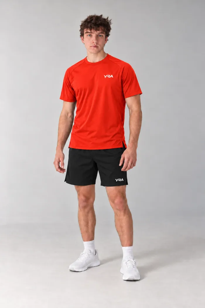 Vermelho + preto, conceito YRA Training